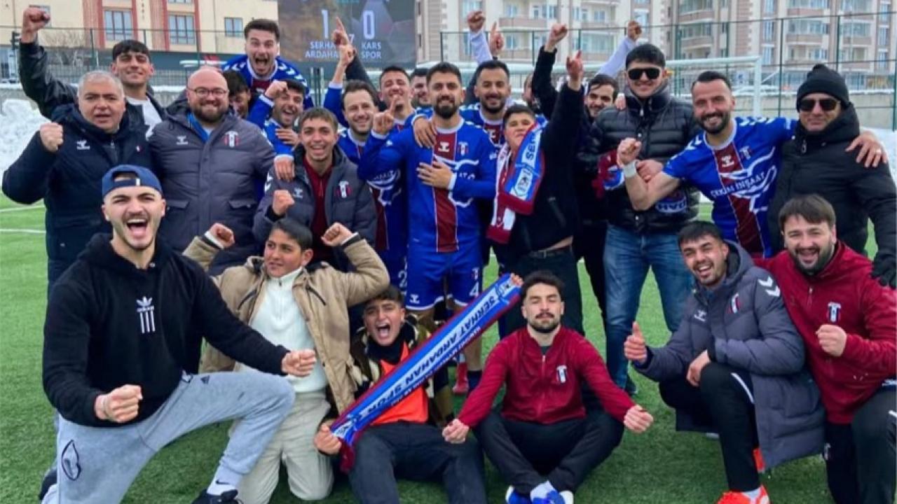 Ardahan ayağı kalktı: Abdullah Çekim Liderliğinde şampiyonluk yolu görüldü!