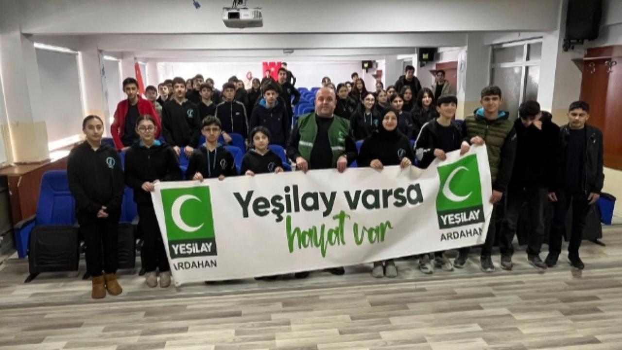 Ardahan’da Yeşilay Haftası etkinlikleri