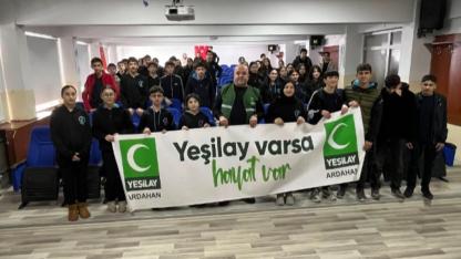 Ardahan’da Yeşilay Haftası etkinlikleri