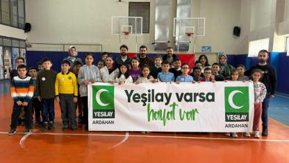 Ardahan’da Yeşilay Haftası Spor Etkinlikleriyle Kutlandı