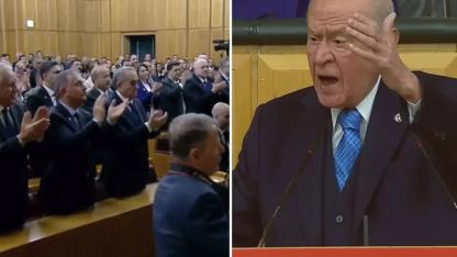 Bahçeli'nin Kürtlerle ilgili sözleri parti grubunda ayakta alkışlandı