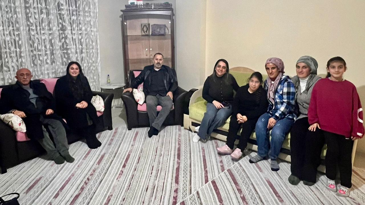 Başkan Aydın vatandaşın sofrasına konuk oldu