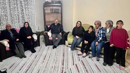 Başkan Aydın vatandaşın sofrasına konuk oldu