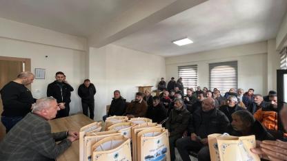 Başkan Budak Personelle Bayramlaştı