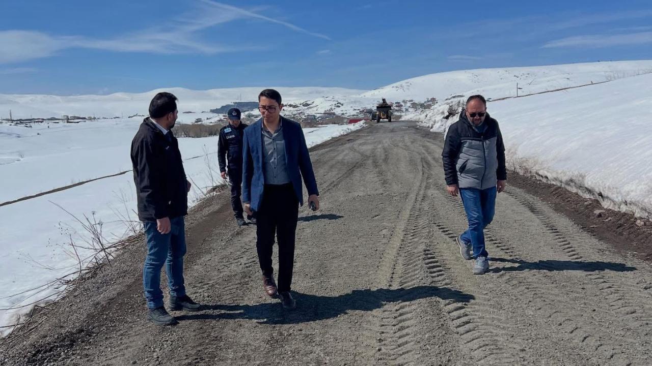 Damal’da yol çalışmaları başladı