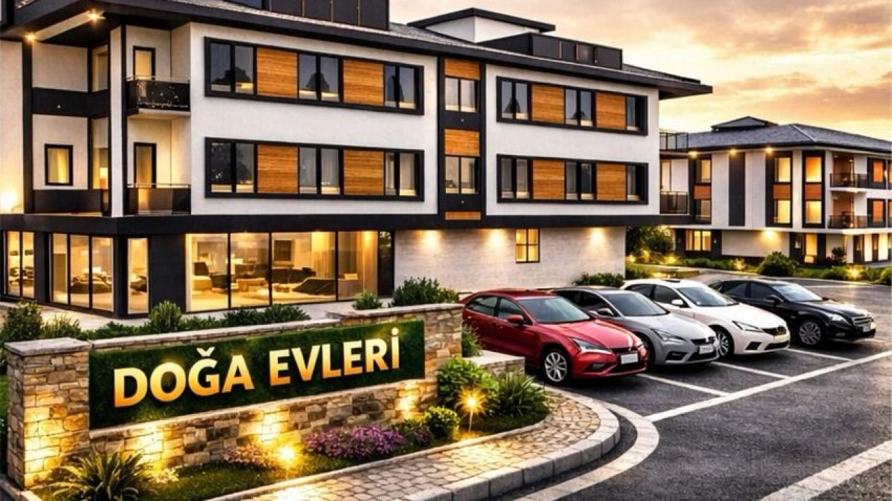 Doğa Evleri Modern Mimarisi ve Yüksek Konforuyla Yatırımcının Dikkatini Çekti!