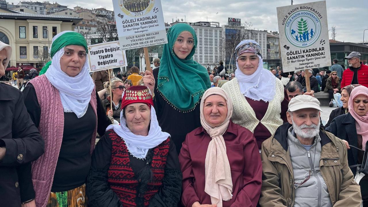 Göleli Kadınlar Sanatın Gücünü İstanbul’a Taşıdı