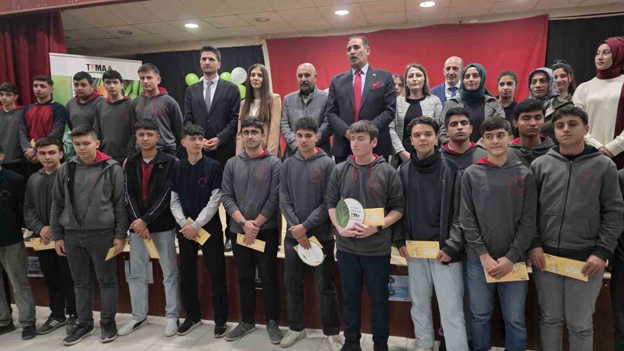 Iğdır’da "Yeşil Vatan İçin TEMA Gönüllülüğü" projesi tamamlandı