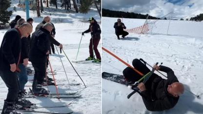 İl Genel Meclis Üyelerine Kayak Dersi