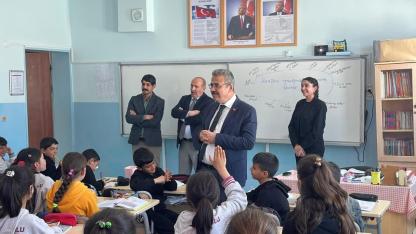 İl Milli Eğitim Müdürü Yusuf Uzantı’dan Göle’de Okul Ziyareti