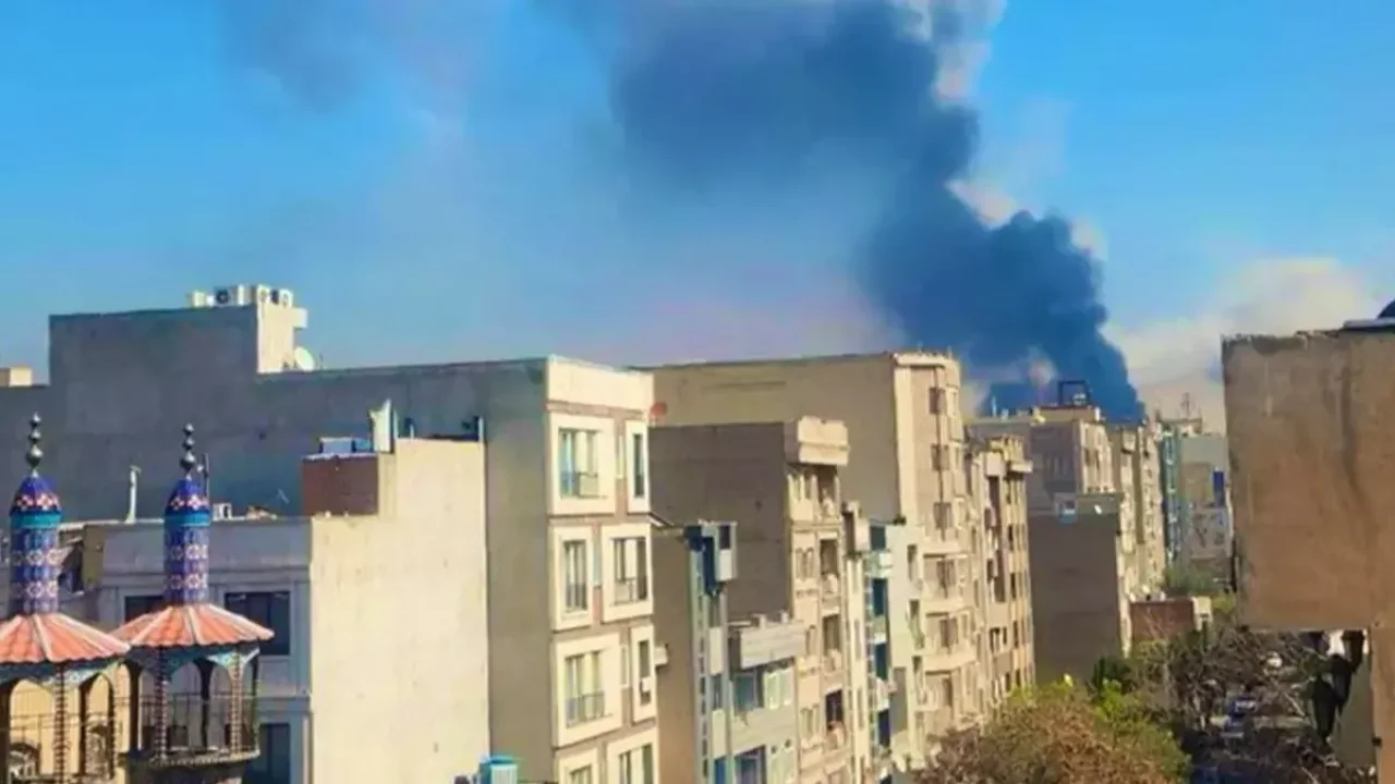 İsrail, Tahran'ın doğusuna saldırıyor! Şiddetli patlama oldu