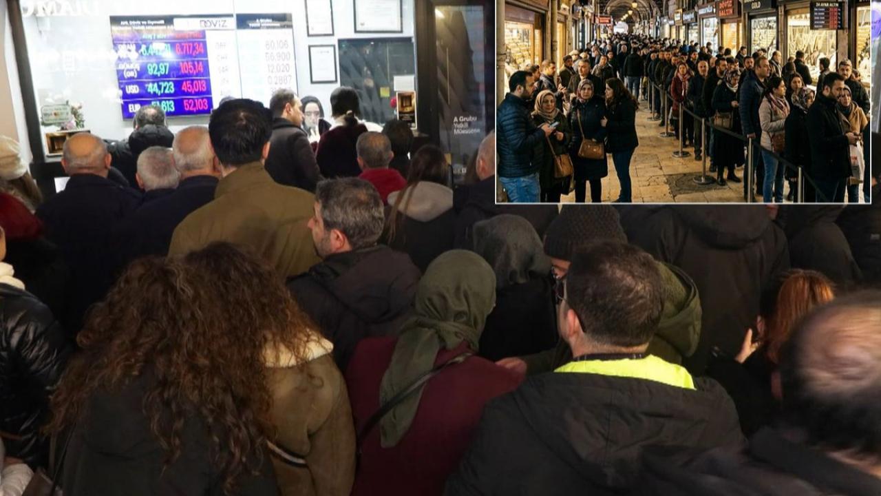 Kuyumcularda altın kalmadı