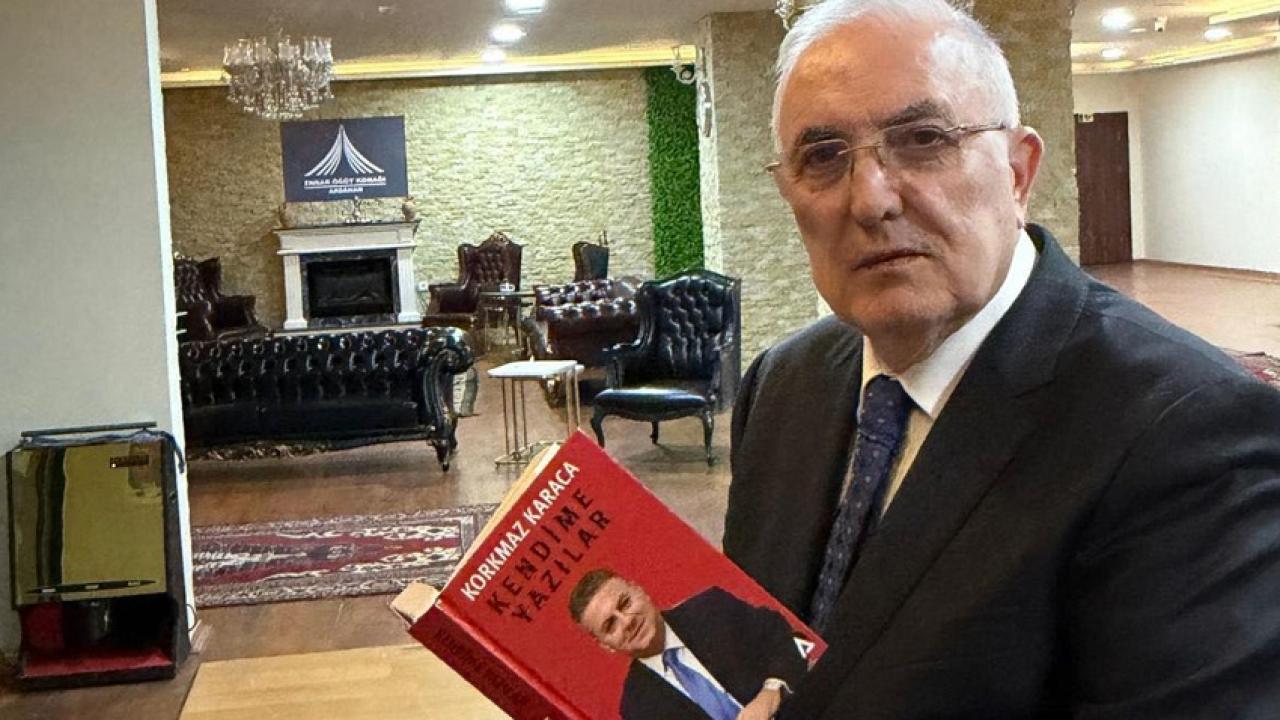 Öğüt’ten Korkmaz Karaca’ya "Kitaplı" destek!