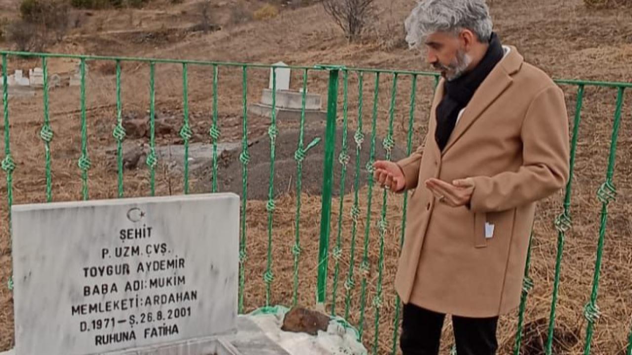 Posof’ta şehit kabirlerine anlamlı ziyaret