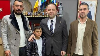 Vekil Koç, Hemşehrilerini Mecliste ağırladı