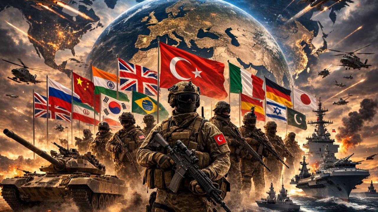 Savaş devam ederken en güçlü ordular listesi yayınlandı: İşte Türkiye'nin sıralaması