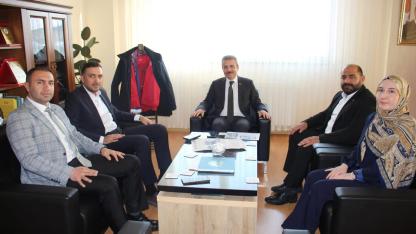 TÜGVA’dan İl Millî Eğitim Müdürlüğüne Nezaket Ziyareti