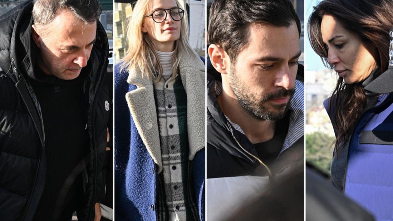 Uyuşturucu soruşturmasında gözaltına alınan ünlüler adliyede! Fikret Orman, Hakan Sabancı, Didem Soydan...