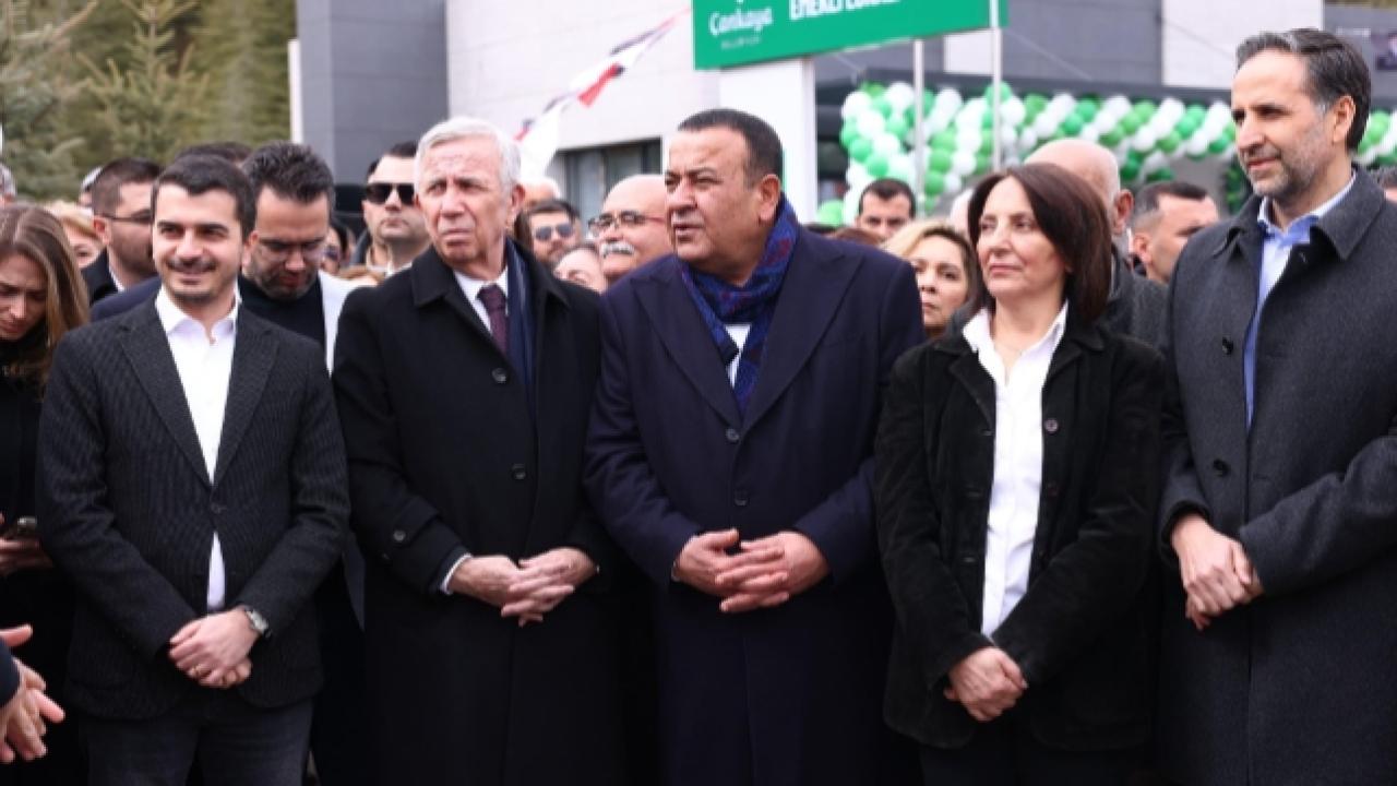 Vekil İncesu Ankara'da emekli lokalinin açılışına katıldı