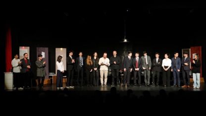 Erzurum Lisesi öğrencilerinden anlamlı sahne: "12 Öfkeli" büyük beğeni topladı