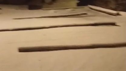 Karakoçan’da kar yağışı etkili oldu