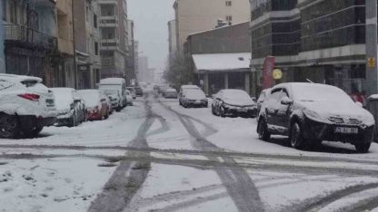 Ardahan’a kış geri geldi