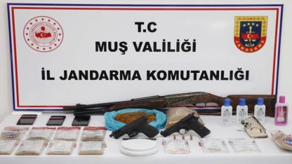 Muş’ta uyuşturucu operasyonu: 2 kişi tutuklandı
