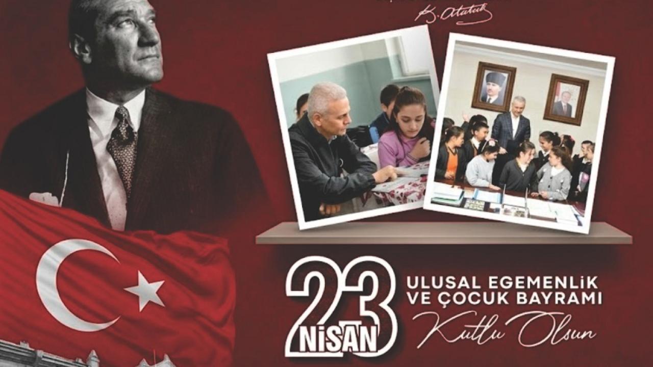 Ardahan Valisi Çiçekli’den ‘Geleceğimizin teminatı çocuklara’ anlamlı 23 Nisan mesajı