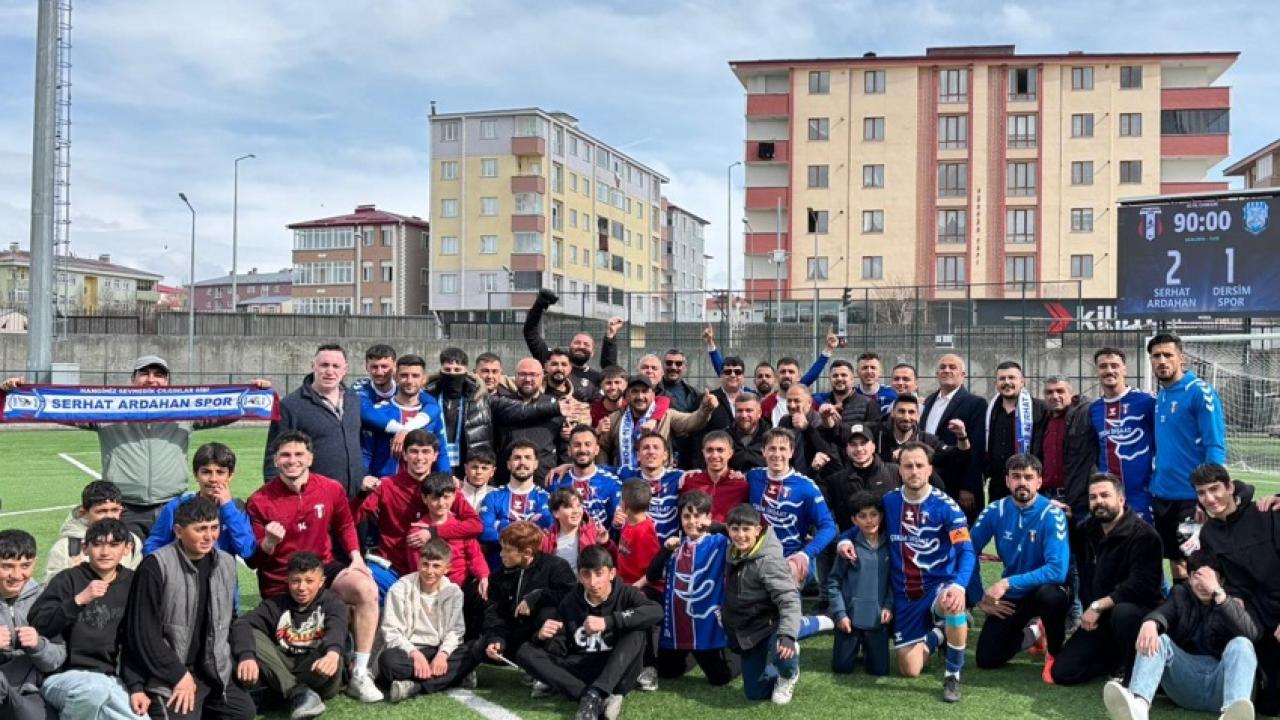 Ardahan’da bayram havası: S. Ardahanspor Play-off biletini son saniyede ‘Usta’ca kaptı