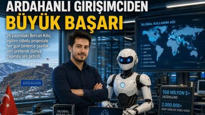 Ardahanlı girişimci Kılıç’tan büyük başarı