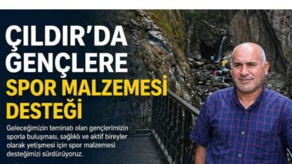 Çıldır’da spora anlamlı katkı