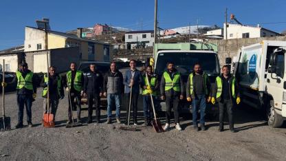 Damal’da Bahar Temizliği Başladı