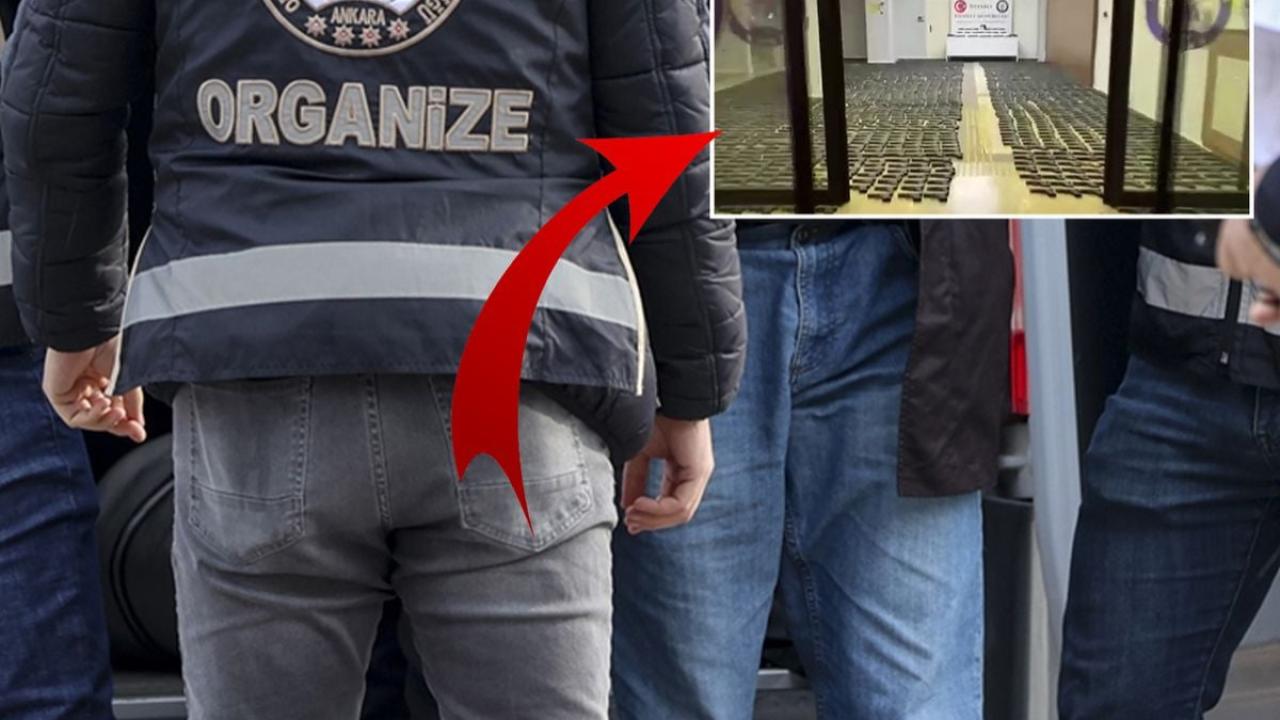 Dev operasyon! Toprak altından çıktı, emniyetin koridorlarına sığmadı