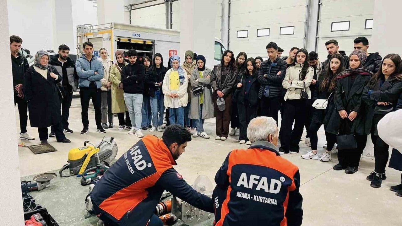 Elazığ’da afet bilinci güçleniyor