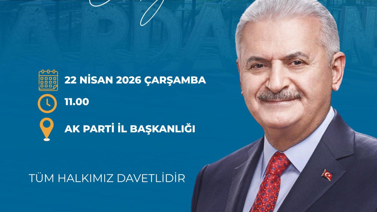 Eski Başbakan Yıldırım yarın Ardahan’da vatandaşlarla buluşacak