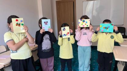 Genç Gönüllülerden Anlamlı Proje: Çocuklar Hem Öğreniyor Hem Eğleniyor