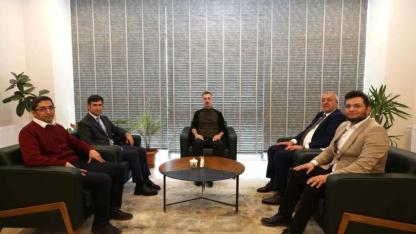 Göle Heyeti Erzurum Orman Bölge Müdürü Karakurt’u Ziyaret Etti