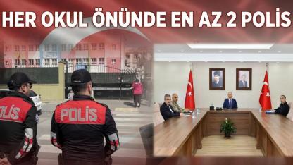 Her okul önüne en az iki güvenlik görevlisi