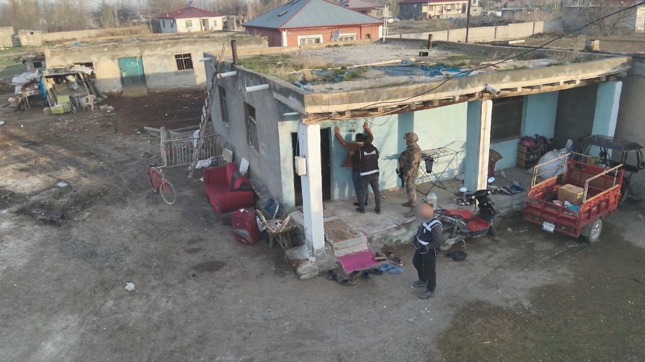 Iğdır’da zehir tacirlerine darbe: 12 adrese operasyon, 9 tutuklama