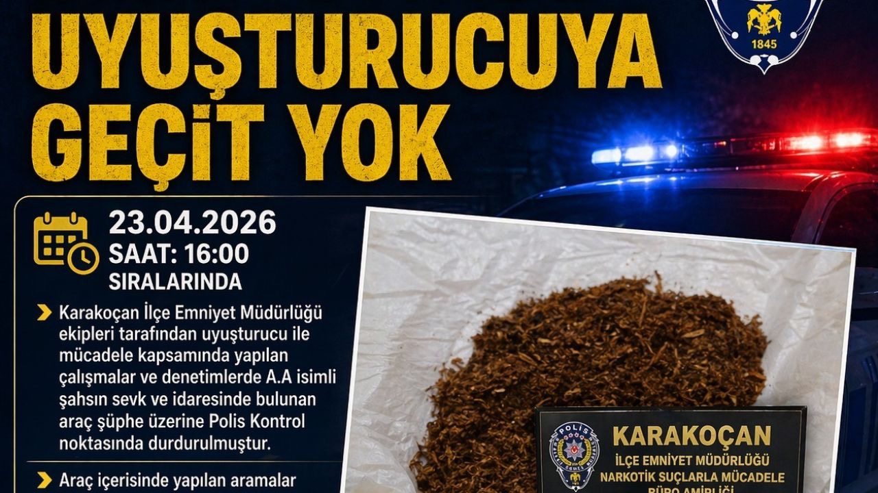 Karakoçan’da uyuşturucuyla mücadele: 1 gözaltı