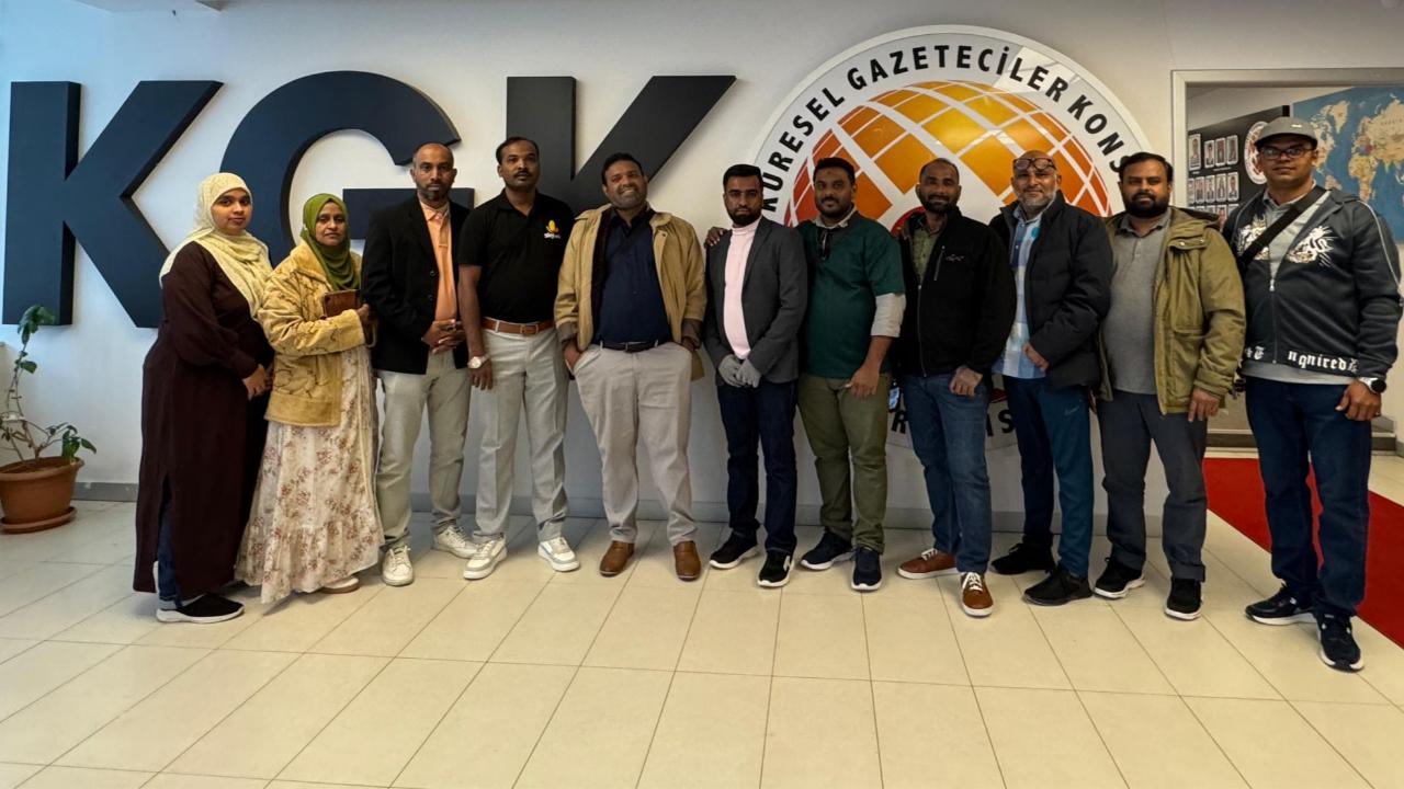 KGK, Sri Lankalı gazetecileri ağırladı