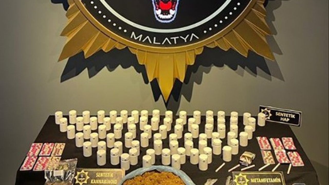 Malatya’da uyuşturucu operasyonu: 11 gözaltı
