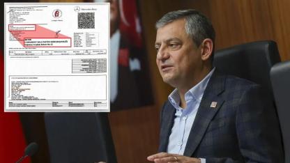 Özgür Özel'in makam aracına ödenen paranın dekontunu paylaştılar