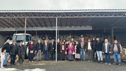 Tarımda sorunlar yerinde dinlendi