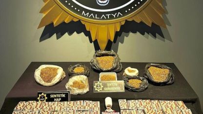 Malatya’da uyuşturucu operasyonu: 5 gözaltı