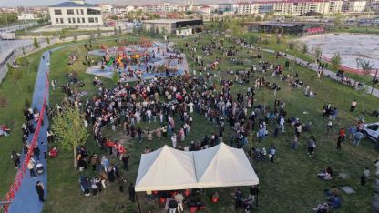 Iğdır’da Hıdırellez şenliği renkli görüntülere sahne oldu