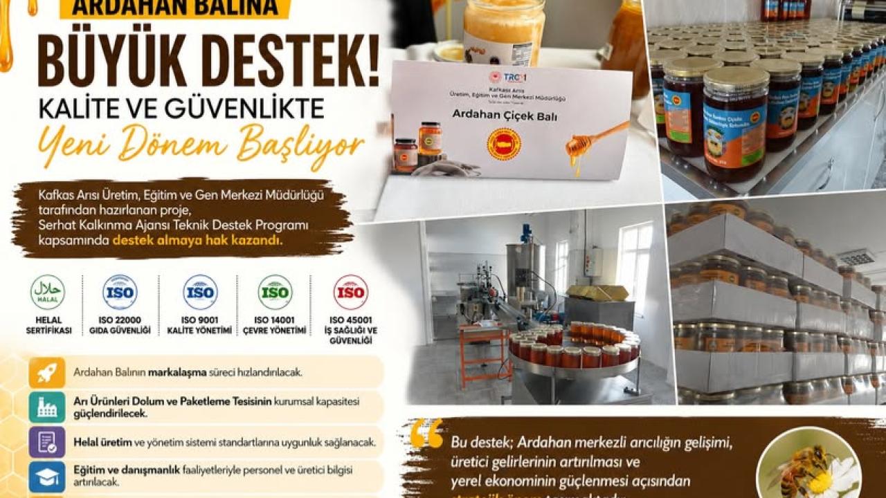 Ardahan balına büyük destek