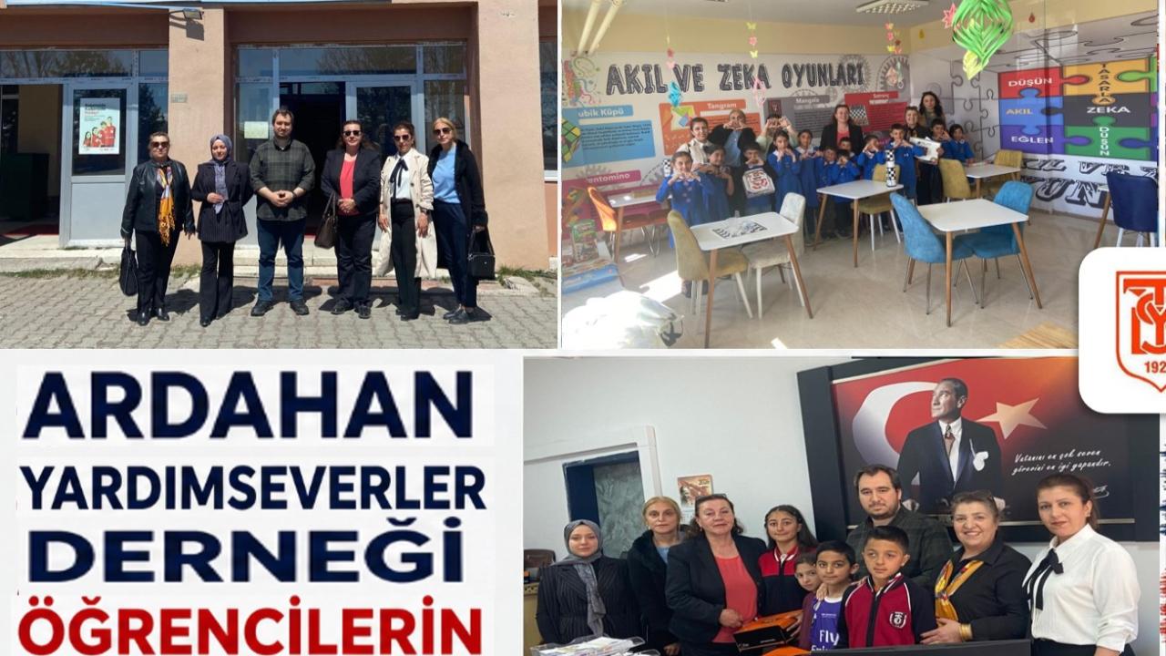 Ardahan’da öğrencilere anlamlı destek