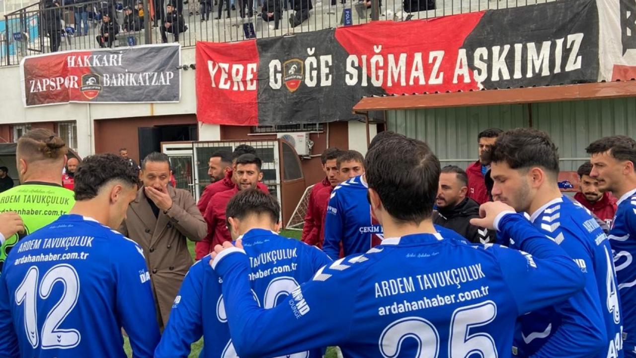 Boğalar sezonu Hakkâri maçıyla tamamladı!
