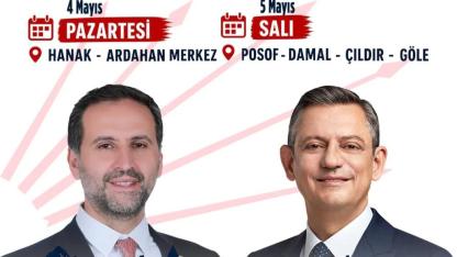 CHP’nin Ardahan’da iktidar yürüyüşü başlıyor!